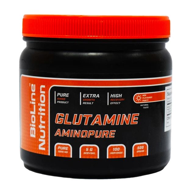 Амінокислота Л-Глютамін L-Glutamine Aminopure 0,5 кг Bioline